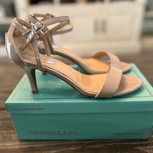 Marbella Faux Leather 3” Heels